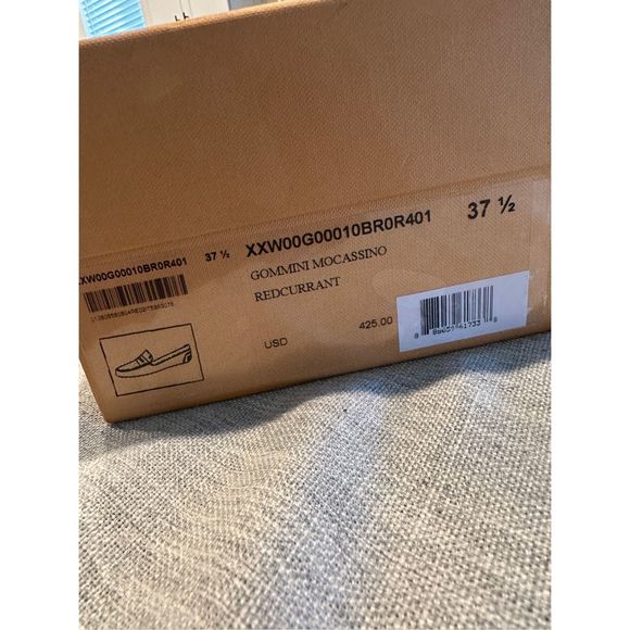 Tod's Red Leather Loafers - Picture 10 of 10